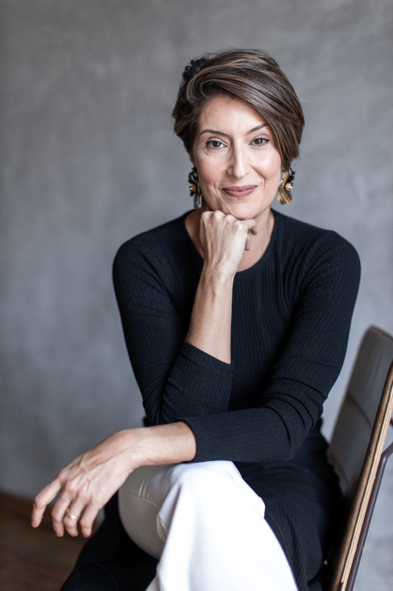 Silvia Beraldo sentada
